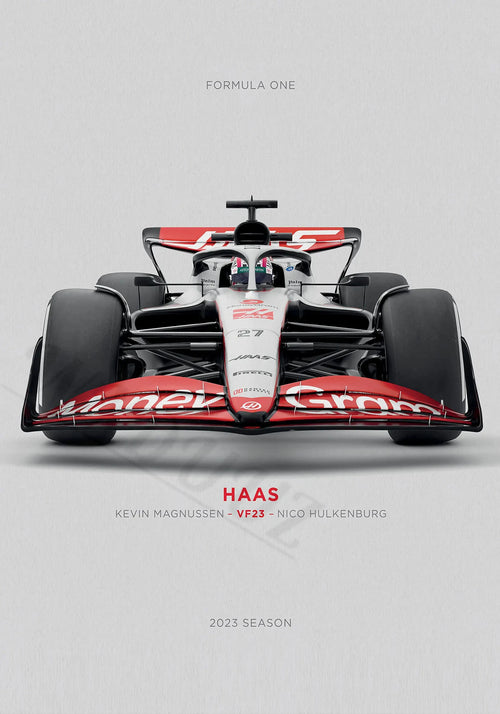 Affiche Premium Monoplace - Course F1