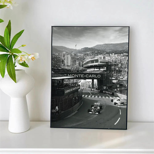 Affiche Premium Grand prix - Course F1