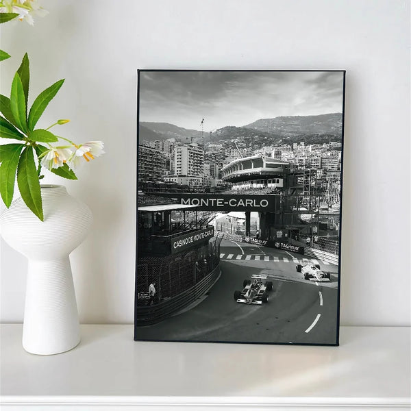 Affiche Premium Grand prix - Course F1