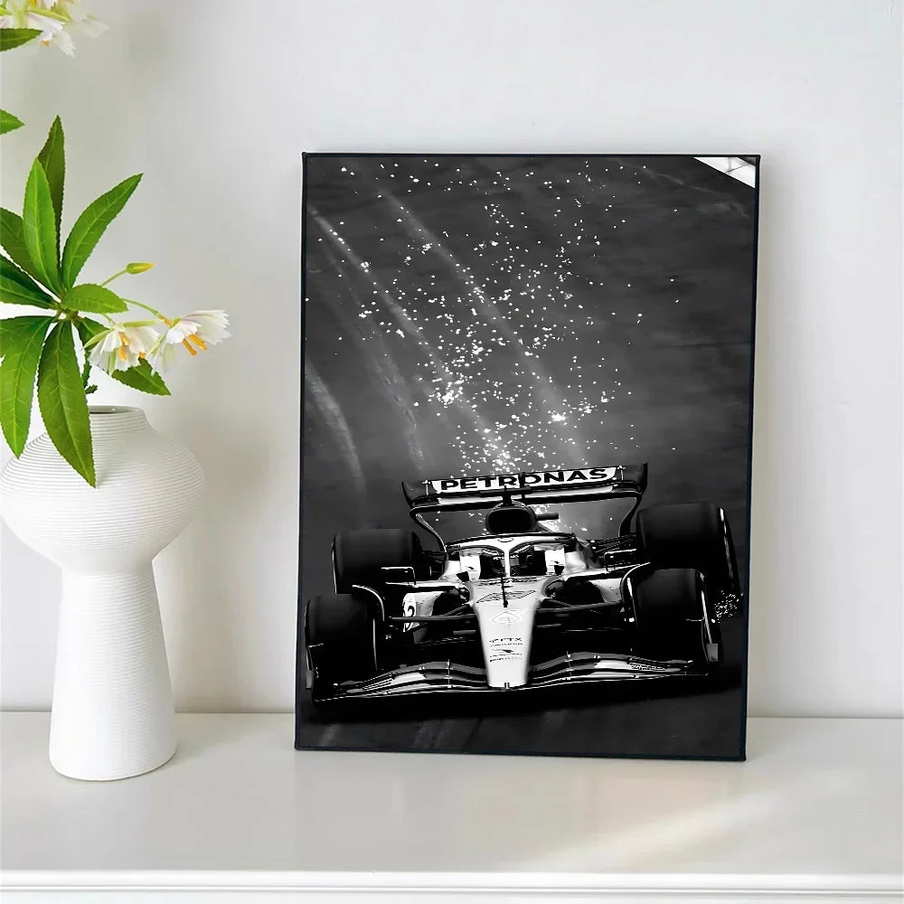 Affiche Premium Grand prix - Course F1