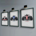 Affiche Premium Monoplace - Course F1