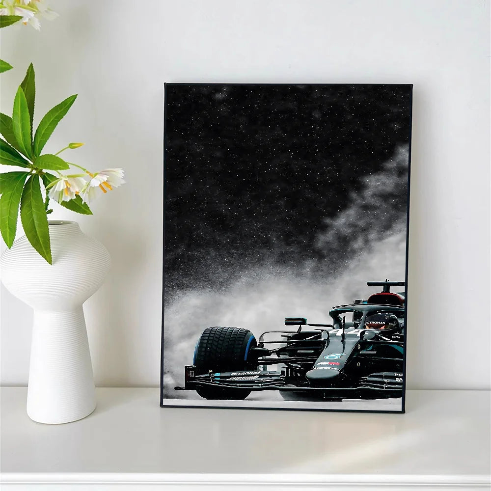 Affiche Premium Grand prix - Course F1
