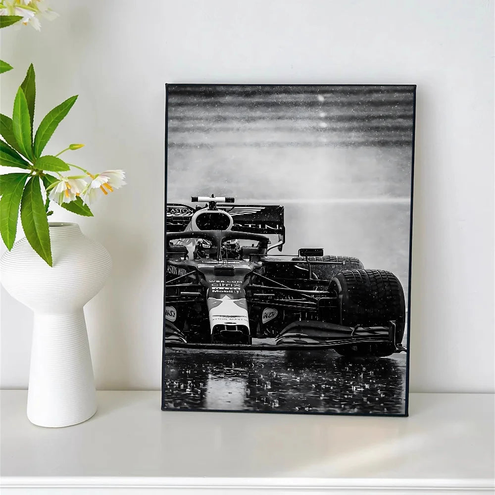 Affiche Premium Grand prix - Course F1