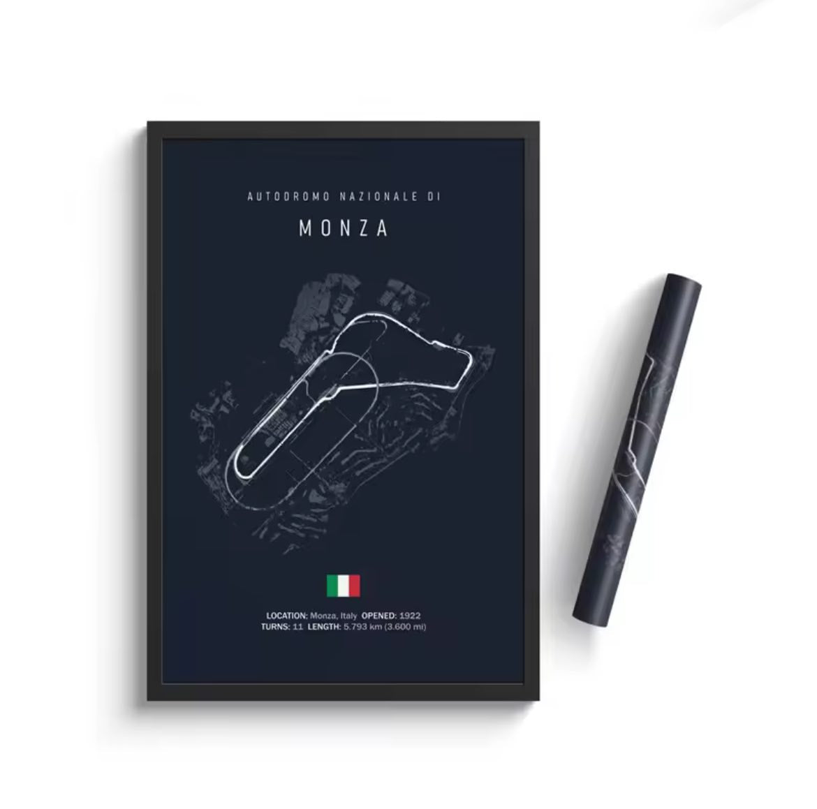 Affiche Premium Circuit  - Course F1